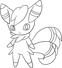 Thingiverse is a universe of things. Pokemon Meowstic Coloring Pages 5 By Monica Full Size Png Download Seekpng