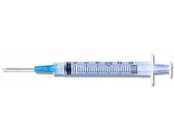 3mL | 23G x 1" - BD Luer-Lok™ Syringes with PrecisionGlide ...