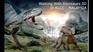 Travel back in time and join your favorite dinosaurs for a romp through prehistory. Eps 24 Having So Much Fun 3d Dinosaurus At Aquaria Klcc Malaysia Youtube