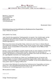 Bewerbung Kaufmannische Angestellte Ausbildung