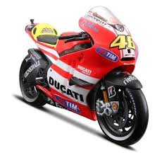 Maisto Valentino Rossi Ducati Desmosedici Gp11 Moto Gp Bike 1 10 New Boxed Rare