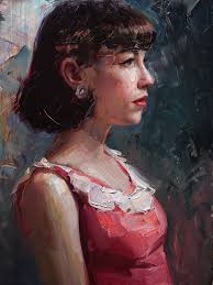 Standing Alone” 12 x 16 inches, oil