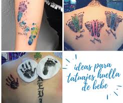 Tatuaje Huella De Bebe