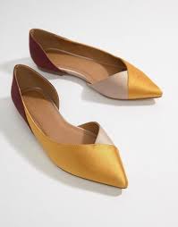 Asos Design Asos Design Wide Fit Verve D Orsay Point Ballet Flats Size 11 Women Shoes Heels Size 11 Women Shoes Women Shoes