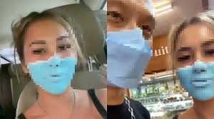 Lin then paints a fake mask on her face and she is able to go into the shop. That Russian Woman Who Donned Face Paint For Mask Is Set For Deportation Coconuts Bali