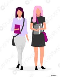 Le dessin représente un ado faisant un tour de nous avons recueilli des images sur dessin a imprimer de fille ado bff y compris des images, des. Adolescent Ecole Meilleurs Amis Plat Vector Illustration Ecolieres Avec Vecteur Stock Crushpixel