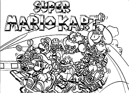 Check spelling or type a new query. Mario Kart Toad Mario Kart Yoshi Coloring Pages Novocom Top