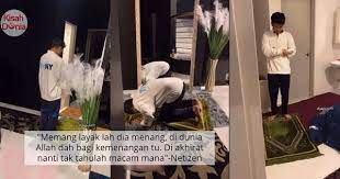 Video Sering Minta Sejadah Rakan Tersentuh Haqiem Rusli Tak Miss Solat Solat Video