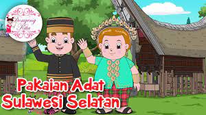 Komandan kapal satpolairud polres karangasem, aipda i gede nuada seizin. Pakaian Adat Sulawesi Selatan Budaya Indonesia Dongeng Kita Youtube