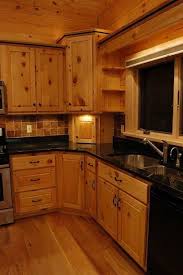 Pine Cabinets Dark Brown Counter Top Pine Kitchen Cabinets Rustic Kitchen Cabinets Kitchen Cabinet Styles