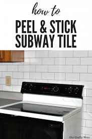 Maybe you would like to learn more about one of these? How To Install A Peel And Stick Subway Tile Backsplash