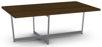 Made with a striking combination of glossy white, frosted glass and handsome american walnut veneer, this coffee table is a smart addition to any. Amisco Jill Walnut Veneer Coffee Table 50362 90850 Fitz S Furniture Gallery