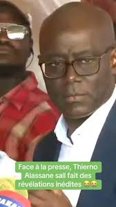 Le député Thierno Alassane Sall face à la presse