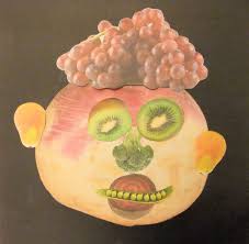 Fruit And Vegetable Faces Inspired By Arcimboldo November 2013 Kids Art Projects Art Creative Art
