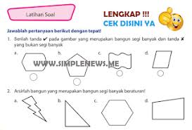 Soal ulangan segi banyak kelas 4 sd & kunci jawaban. Lengkap Kunci Jawaban Latihan Soal Halaman 154 155 156 Kelas 4 Senang Belajar Matematika Kurikulum 2013 Simple News Kunci Jawaban Lengkap Terbaru
