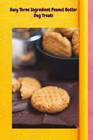 Easy Three Ingredient Peanut Butter Dog Treats Dalmatian Diy In 2021 Dog Biscuit Recipes Peanut Butter Dog Treats Healthy Dog Treats Homemade