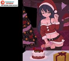 FUTANARI SPECIAL CHRISTMAS CUM CAKE - FUTA HENTAI