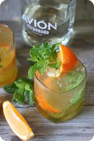 It makes a delicious highball for a refreshing tipple when the sun comes out. Orange Mint Tequila Cocktail Mind Over Batter Recipe Tequila Cocktails Fruity Cocktails Cocktails