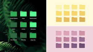 Customise your computer folder icons for an aesthetic desktop screen lifestyle. 25 Aesthetic Folder Icons For Desktop Mac Pc Gridfiti