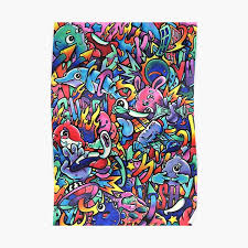 Discover thousands of premium vectors available in ai and eps formats. Doodle Posters Redbubble