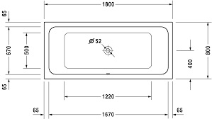 Speciellt om det har ett bra pris. D Code Badewanne 700101 Duravit