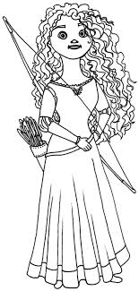 Use these images to quickly print coloring pages. Merida Coloring Pages Learny Kids