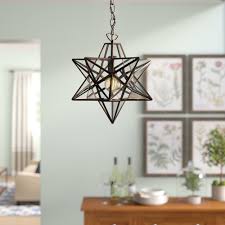 Check out our rattan pendant light selection for the very best in unique or custom, handmade pieces from our lighting shops. Star Pendant Lighting You Ll Love In 2021 Wayfair
