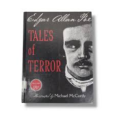 Edgar Allan Poe Tales of Terror Hardcover Book Illustrated with Audio CD  2005
