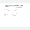 Ratio of total surface area of cuboid to the total surface area of 3 cubes the distance across the circle passing through the center, called as diameter. 1