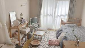 ルームツアー 北欧インテリアで統一されたお部屋のレイアウト紹介 一人暮らし 1k9 4畳 約30m2 30代前半女性 toco life インテリア 部屋 レイアウト 部屋