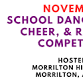 November 1 Cheer & Dance Competition | Morrilton event image