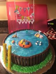 They are especially delicious because they are homemade then filled with your favor. 30 Best Swimming Pool Cake Ideas Pool Cake Swimming Pool Cake Cake