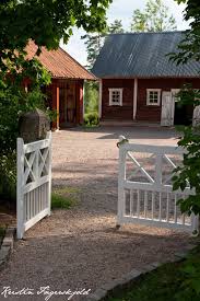 Scandinavian Farmhouse Scandinavian Country I Want This Kind Of Place Backyard Fences Backyard Red Houses