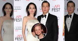 Ms jolie filed for divorce in 2016 and the pair have since been engaged in a custody. Angelina Jolie Brad Pitt S Daughter Shiloh Looks All Grown Up Unrecognisable With Top Knot Hairdo