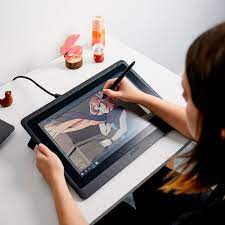 Wacom Cintiq 16 Creative Pen Display Drawing Tablet Dtk1660k0a Best Buy Wacom Cintiq Drawing Tablet With Screen Cintiq