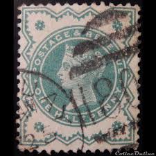 Les trois dernières ont des . Royaume Uni 00092 Reine Victoria 5d De 1900 Briefmarken Europa