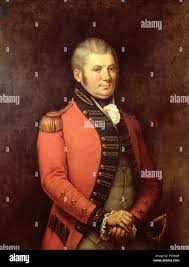 Portrait of Colonel John Graves Simcoe . Lieutenant Governor of Upper  Canada, 1791-96 . circa 1881. N/A 368 ColonelSimcoe Stock Photo