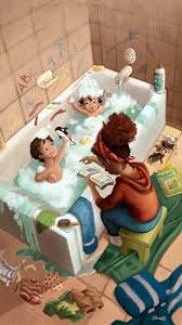 Pin By Danna Mendoza On Family Illustration Process Mom Art Motherhood Illustration