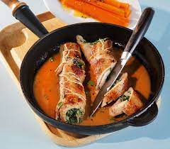 riesen kalbfleischvogel rezept fleischvogel rezept einfache gerichte lebensmittel essen