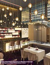 chef pierre gagnaire s twist at mandarin oriental vegastripping com modern restaurant mandarin oriental interior
