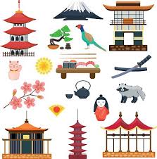 Unfortunately, cultural symbols and fashions can and do become pop culture commodities. Japan Vector Collection Japanese Traditional Symbols Culture Clipart Image