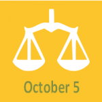 October 5 Zodiac Full Horoscope Personality The zodiacal sign of libra commences on september 21st, but for seven days it does not come into full power until about september 28th. october 5 zodiac full horoscope