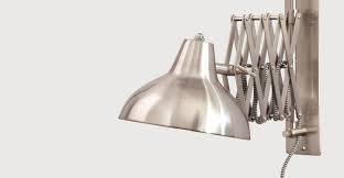 Frosini Wall Light In Brushed Stainless Steel Made Com Wandlamp Roestvrij Staal Muurverlichting