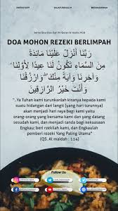 Salam jumaat semua.penat bekerja?jangan.betulkan niat bekerja tu kerana apa.selain berusaha,kita juga perlu berdoa mohon rezeki yang halal.allah telah s.w.t telah memberi jalan buat setiap. Al Firqotun Najiyah On Twitter Serial Doa Doa Dari Al Quran Hadits 28 Doa Mohon Rezeki Berlimpah Alfirqotunnajiyah Alfirqotunnajiyahcom Joinwithafn Supportafn Pakeafnaja Https T Co Diqeywnrdw