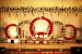 Reception Low Budget Wedding Stage Decoration
