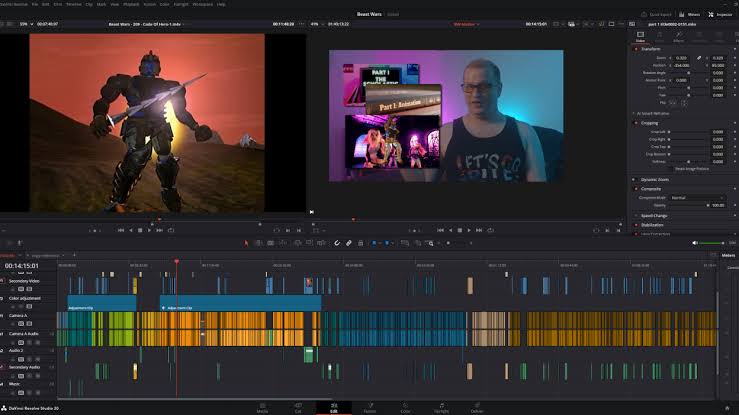 sync multicam footage