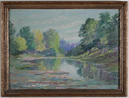 CLYDE LEON KELLER OIL ON BOARD