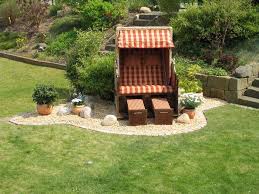 Die grünen oasen in der stadt werden als wohnsitz immer. Luxus Strandkorb Im Garten Ideas Garten Wohnen Und Garten Garten Ideen