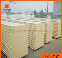 CE/FM/ISO SGS Certificated Construction Materials Thermal Insulation  PU/PUR/PIR Foam Sandwich Panel with FM and CE Certificates