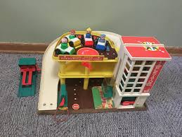 Little people garage and farm playset case. Pin On Vintage Toys